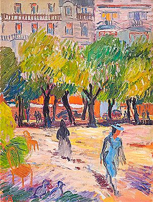 ”Vid Champs-Élysées, Paris”