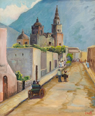 Old Church in Mexico
