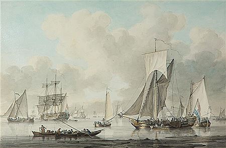 Shipping in a Dutch harbour by Gerrit Groenewegen - Auction record, sale price, and art valuation. Compare with similar artists and explore comparable artworks.