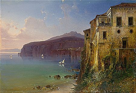 Tassos house on the coast of Sorrento