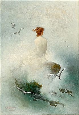 Question to the stars by Karl Wilhelm Diefenbach - Auction record, sale price, and art valuation. Compare with similar artists and explore comparable artworks.