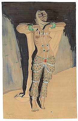 The dancer Carmen Tortola Valencia