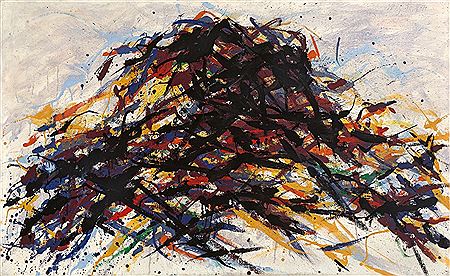 Sample artwork by Max Uhlig (Born 1937), known for painting and sculpture - View similar artists and auction records