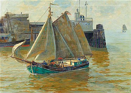 Küstenfischer an der Mole by Kurt Hassenkamp - Auction record, sale price, and art valuation. Compare with similar artists and explore comparable artworks.