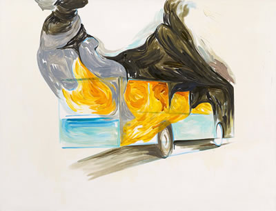 "It burns (The bus)"