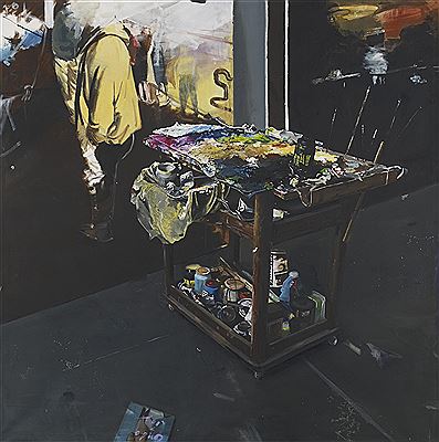 Sample artwork by Martin Galle (Born 1981), known for painting - View similar artists and auction records