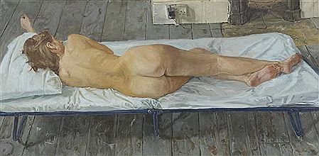 Large Nude by James Lloyd - Auction record, sale price, and art valuation. Compare with similar artists and explore comparable artworks.