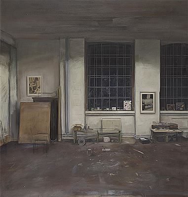 "Studio view XV" by Johannes Rochhausen - Auction record, sale price, and art valuation. Compare with similar artists and explore comparable artworks.