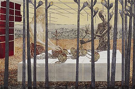 Sample artwork by Steffen Vollmer (Born 1955), known for painting - View similar artists and auction records
