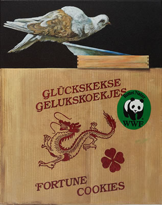 Glückskekse.