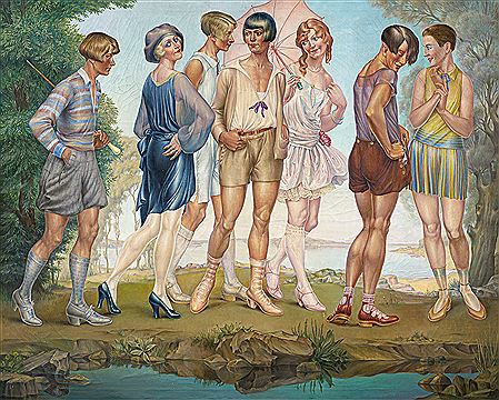 Sample artwork by Herbert Rolf Schlegel (1889 - 1972), known for painting - View similar artists and auction records