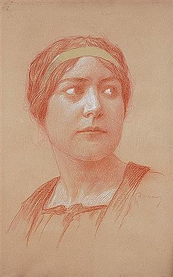 Girl's head by Frantisek Urban - Auction record, sale price, and art valuation. Compare with similar artists and explore comparable artworks.