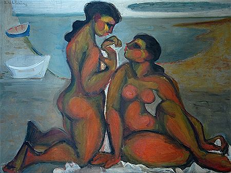 Girls on the beach by Ivo Rublic - Auction record, sale price, and art valuation. Compare with similar artists and explore comparable artworks.