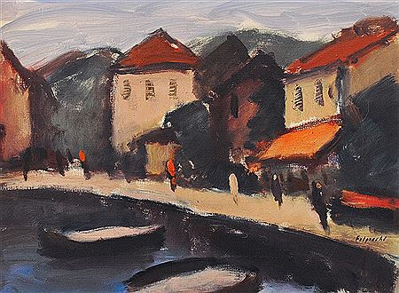 Sample artwork by Arnost Folprecht (1902 - 1977), known for painting - View similar artists and auction records