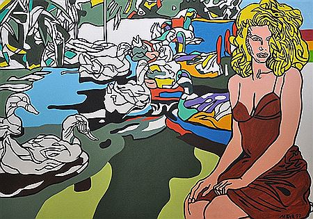 Sample artwork by Josef Mzyk (Born 1944), known for painting - View similar artists and auction records