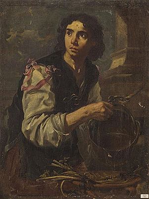 Ritratto di giovane al pozzo