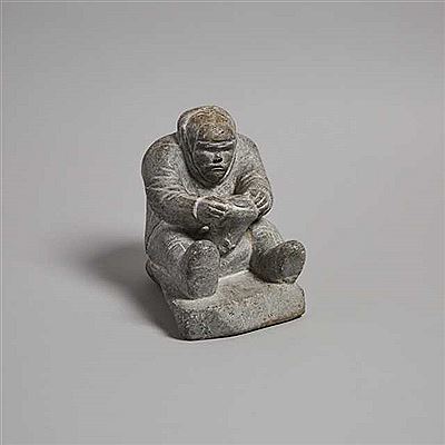 Sample artwork by Noah Tatirillak Kumak (Born 1932), known for inuit sculpture - View similar artists and auction records