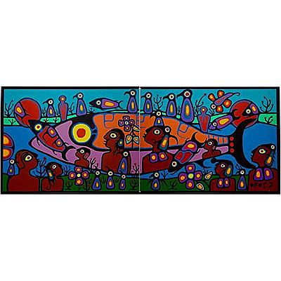 SPIRITUAL TEACHINGS IN THE WOODLAND ART