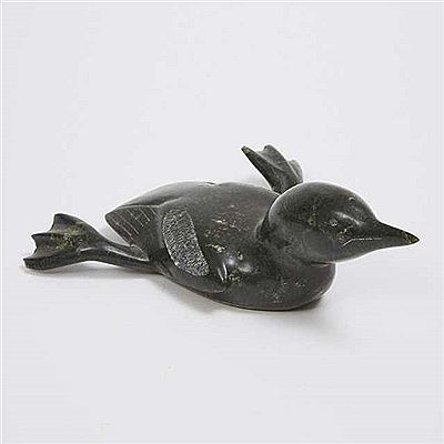 SWIMMING LOON
