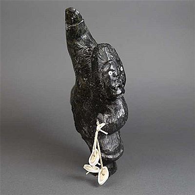 HUNTER WITH THROWING BOLAS by Wayne Puqinak - Auction record, sale price, and art valuation. Compare with similar artists and explore comparable artworks.