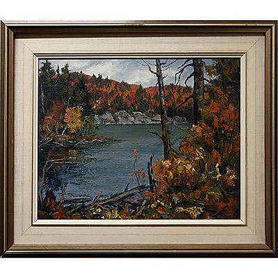 NORTHERN AUTUMN by Pauline Kulha - Auction record, sale price, and art valuation. Compare with similar artists and explore comparable artworks.