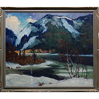 Sample artwork by Alice Innes (1890 - 1970), known for landscape painting - View similar artists and auction records