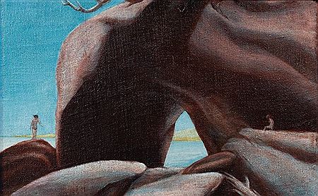 Garden of Eden Aotearoa by Tony Fomison - Auction record, sale price, and art valuation. Compare with similar artists and explore comparable artworks.