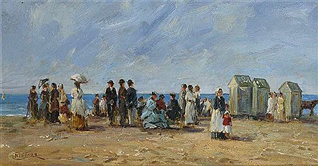 Strandszene by Francis Cristaux - Auction record, sale price, and art valuation. Compare with similar artists and explore comparable artworks.