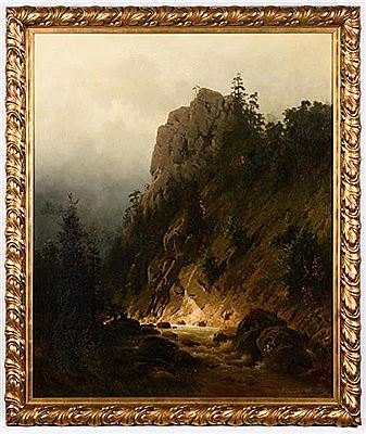 Die "Heuscheune" beim Bodetal