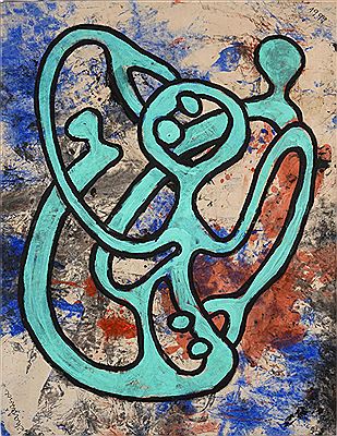 Sample artwork by Richard Mansfeld (1959 - 2018), known for painting - View similar artists and auction records