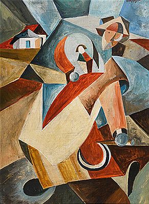 Abstract scene