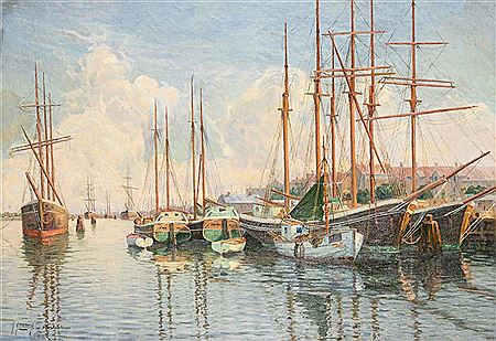 Sailors in the harbor