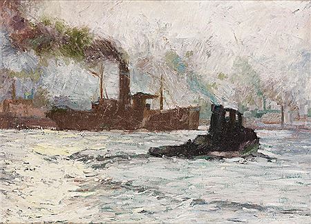 Ships in the port