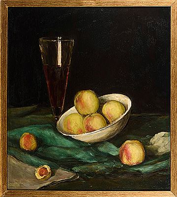 Sample artwork by Rudolf Carl Gottfried Thienhaus (1873 - 1962), known for fruit and floral still life and rural landscape painting, lithography - View similar artists and auction records