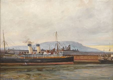 Sample artwork by Thomas Bond Walker (1861 - 1933), known for painting - View similar artists and auction records