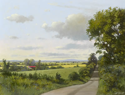 Sample artwork by Padraig Lynch (Born 1936), known for painting - View similar artists and auction records