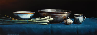 STILL LIFE WITH BOWLS, 2008