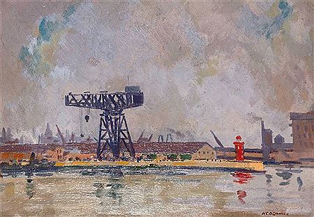 Sample artwork by Henry C O'Donnell (1900 - 1992), known for paintings - View similar artists and auction records