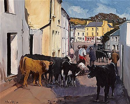 FAIR DAY, CLIFDEN, COUNTY GALWAY, JULY 1989