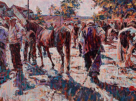 IN TOW (TALLOW HORSE FAIR), COUNTY WATERFORD