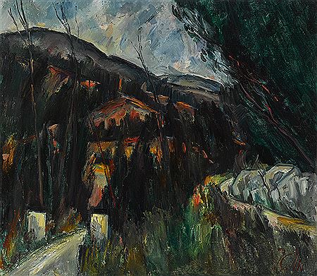 LANDSCAPE AT KNOCKREE, COUNTY WICKLOW