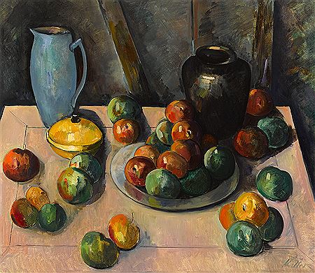 STILL LIFE WITH PEWTER PLATE