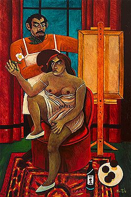 ARTIST AND HIS MODEL