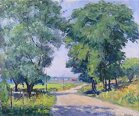 Summer Country Road