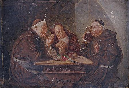Monks in Tavern