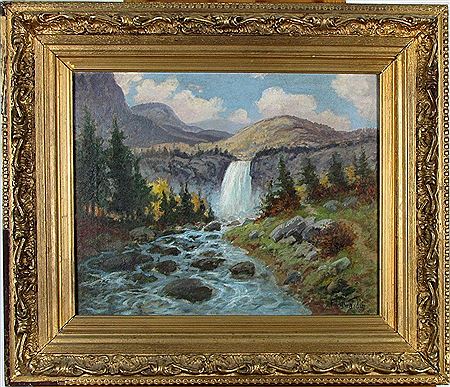"Grand Falls, Yosemite"