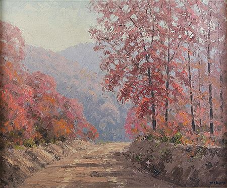 "Roadside Oaks"
