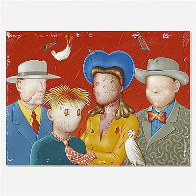 Confectionary Mary (The Perfect Liars) by Kathy Calderwood - Auction record, sale price, and art valuation. Compare with similar artists and explore comparable artworks.