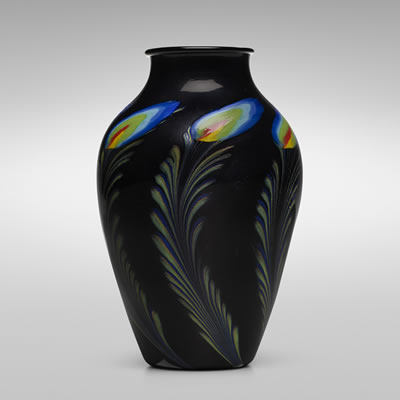 Rare A Piume vase by Giuseppe Barovier - Auction record, sale price, and art valuation. Compare with similar artists and explore comparable artworks.