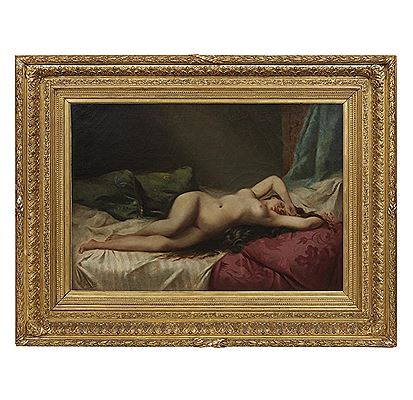Reclining nude female